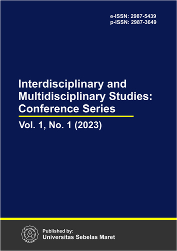 Interdisciplinary and Multidisciplinary Studies: Conference Series 